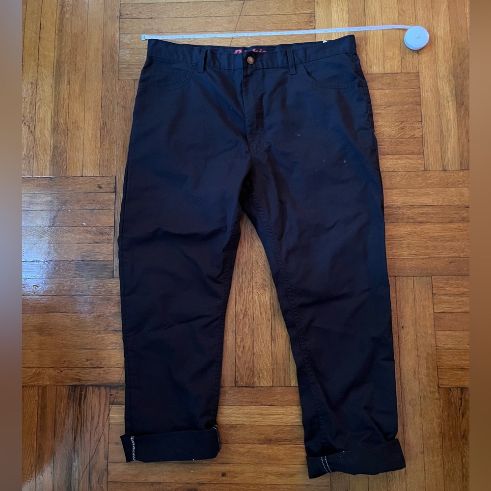 DICKIES MEN'S Black FLEX SLIM TAPER FIT